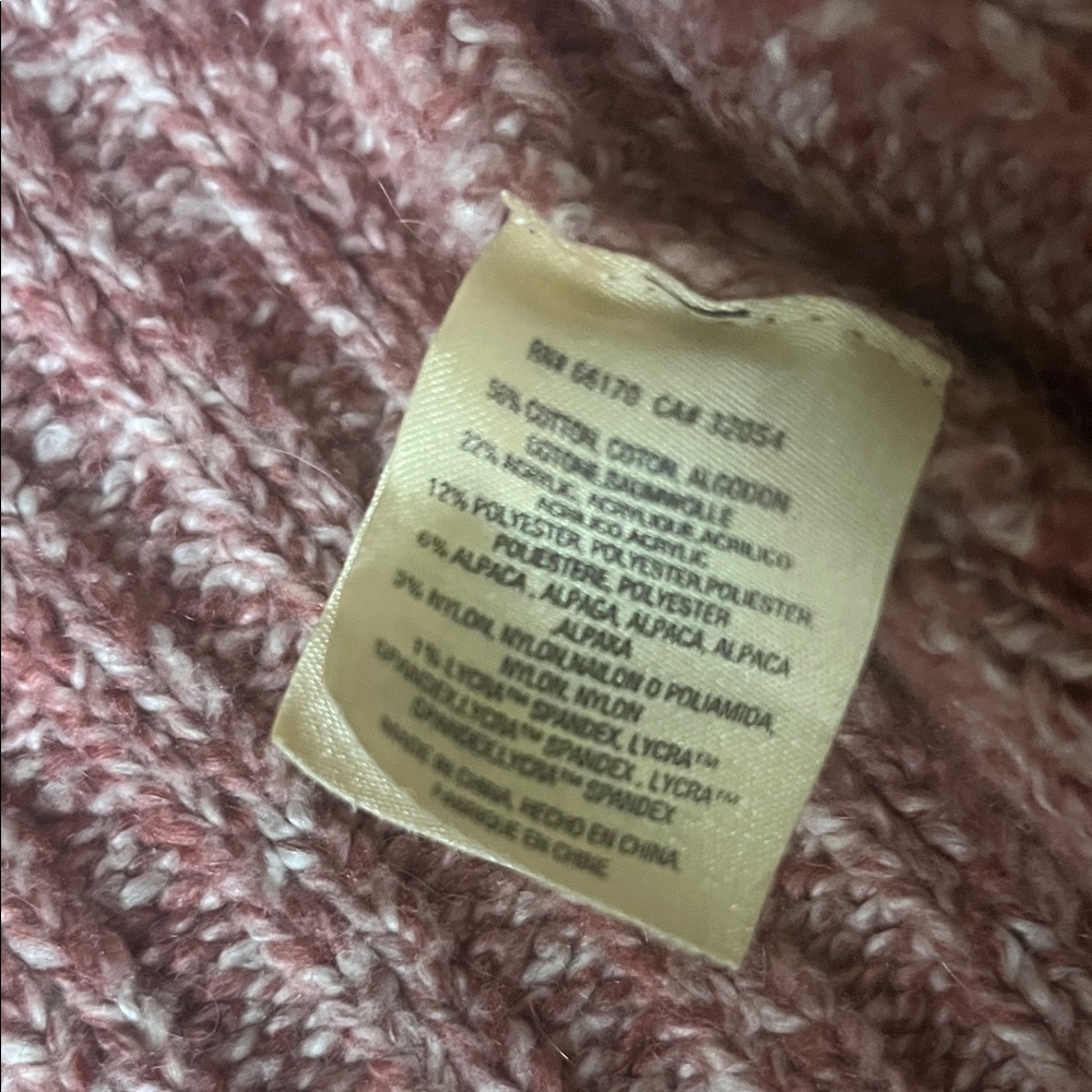 Anthropologie Cardigan Angel of the North Chaucer Pink Open Front Cardigan - Picture 6 of 10